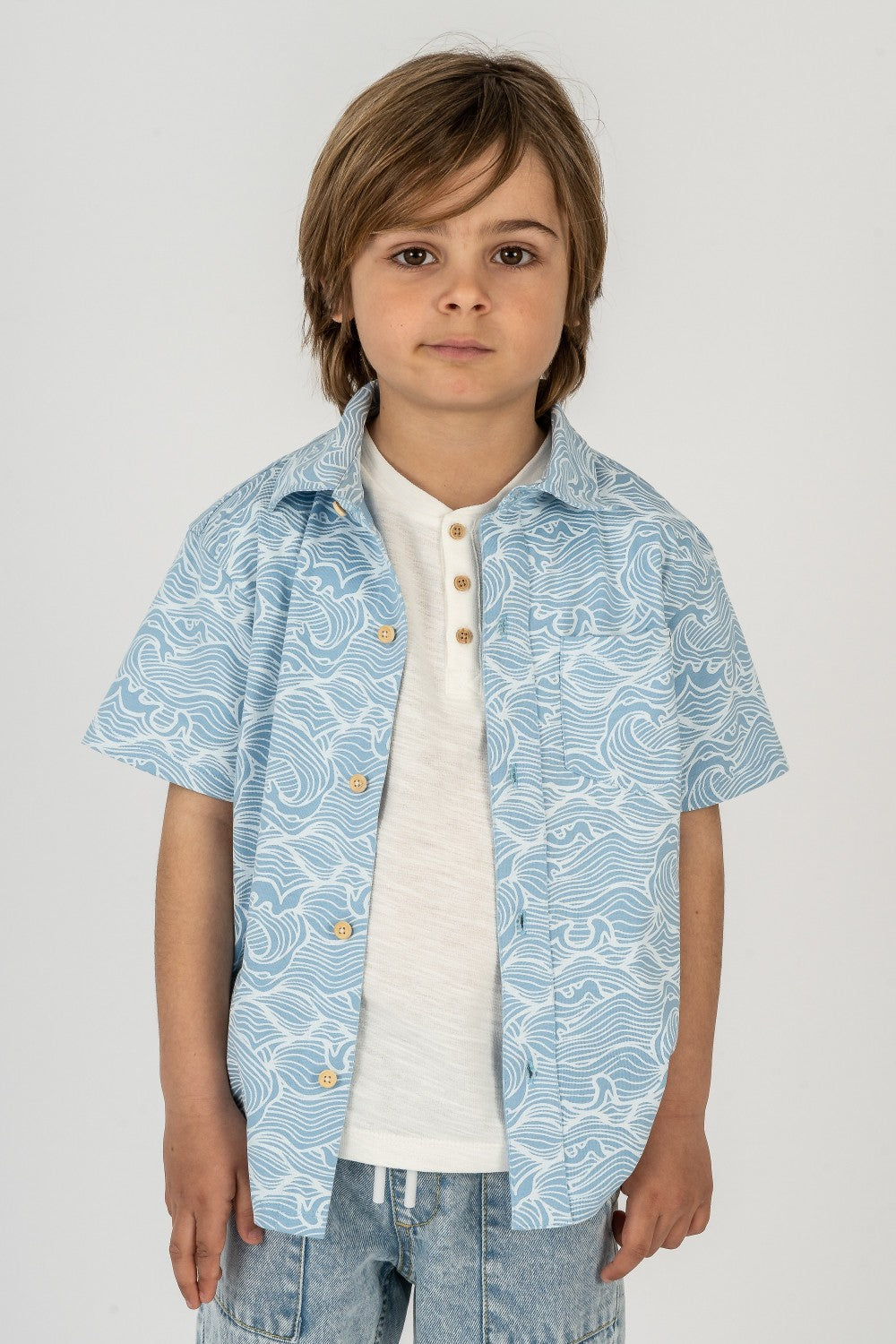 Camisa de niño estampado VERANO/Outlet
