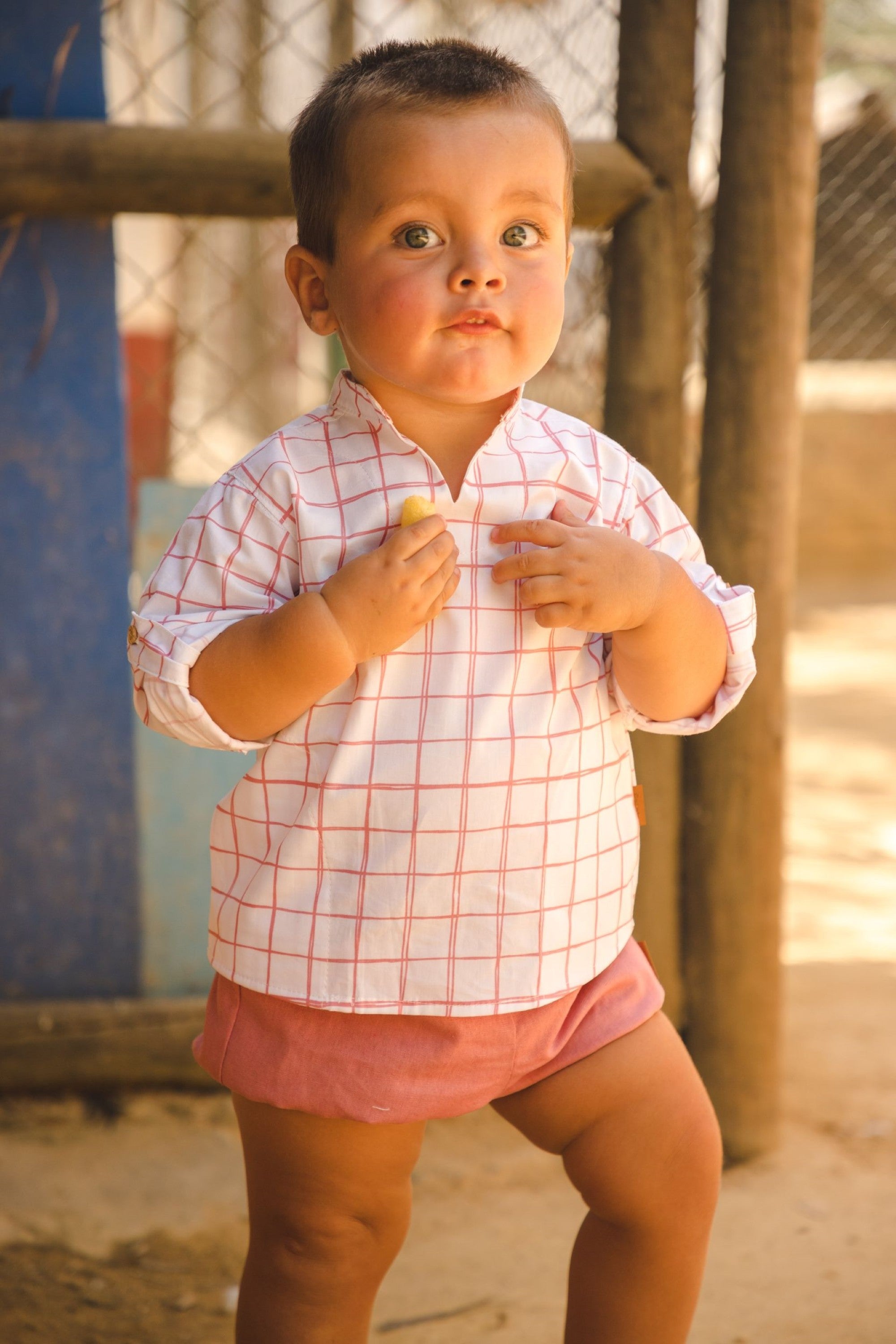 Camisa de niño nude Cocote & Charanga VERANO/Outlet