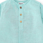 Camisa de niño turquesa Cocote & Charanga VERANO/Outlet