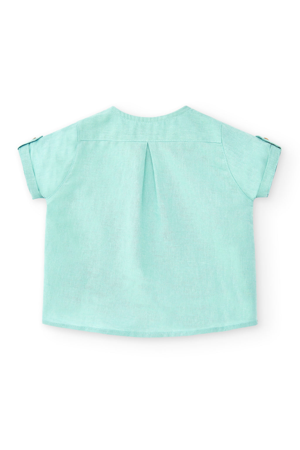 Camisa de niño turquesa Cocote & Charanga VERANO/Outlet
