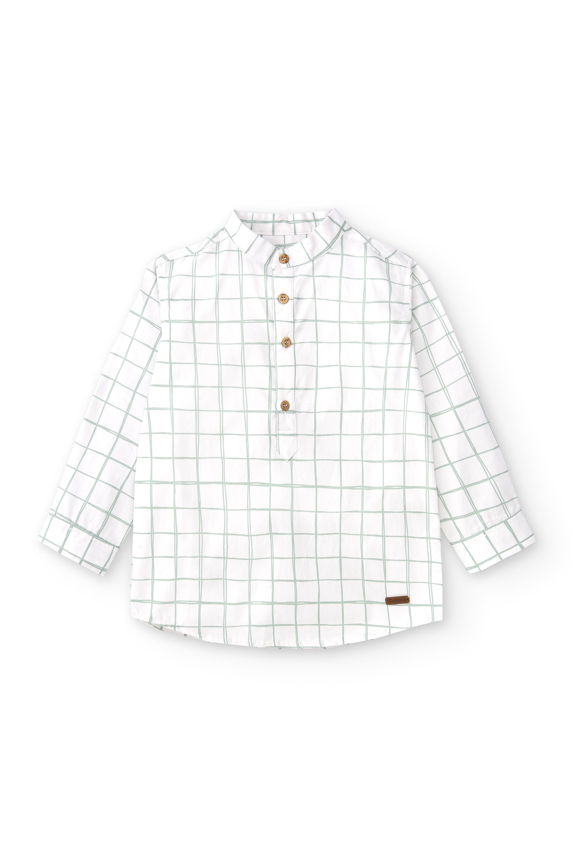 Camisa de niño verde Cocote & Charanga VERANO/Outlet