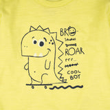 Yellow long sleeve baby t-shirt