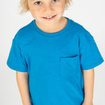 Camiseta de bebé azulon VERANO/Charanga