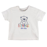 Camiseta de bebé color blanco