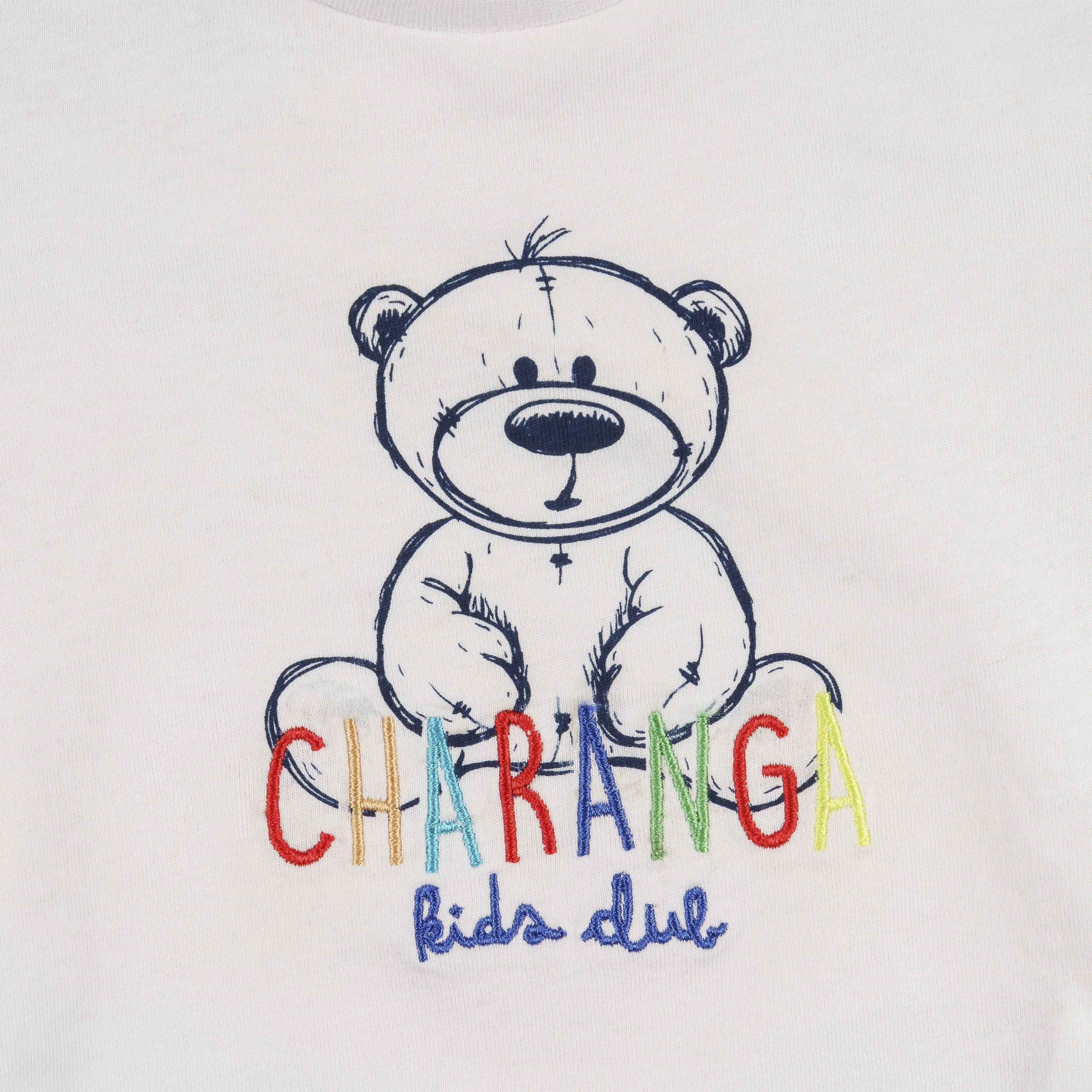Camiseta de bebé color blanco VERANO/Outlet