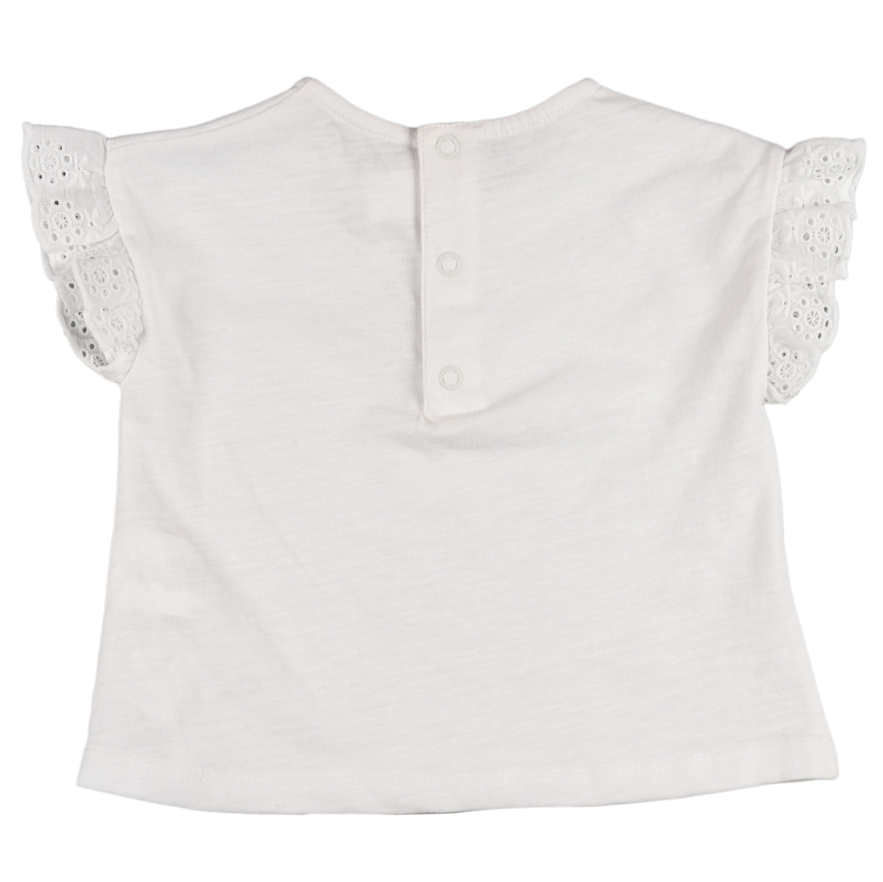 Camiseta de bebé blanco VERANO/Outlet