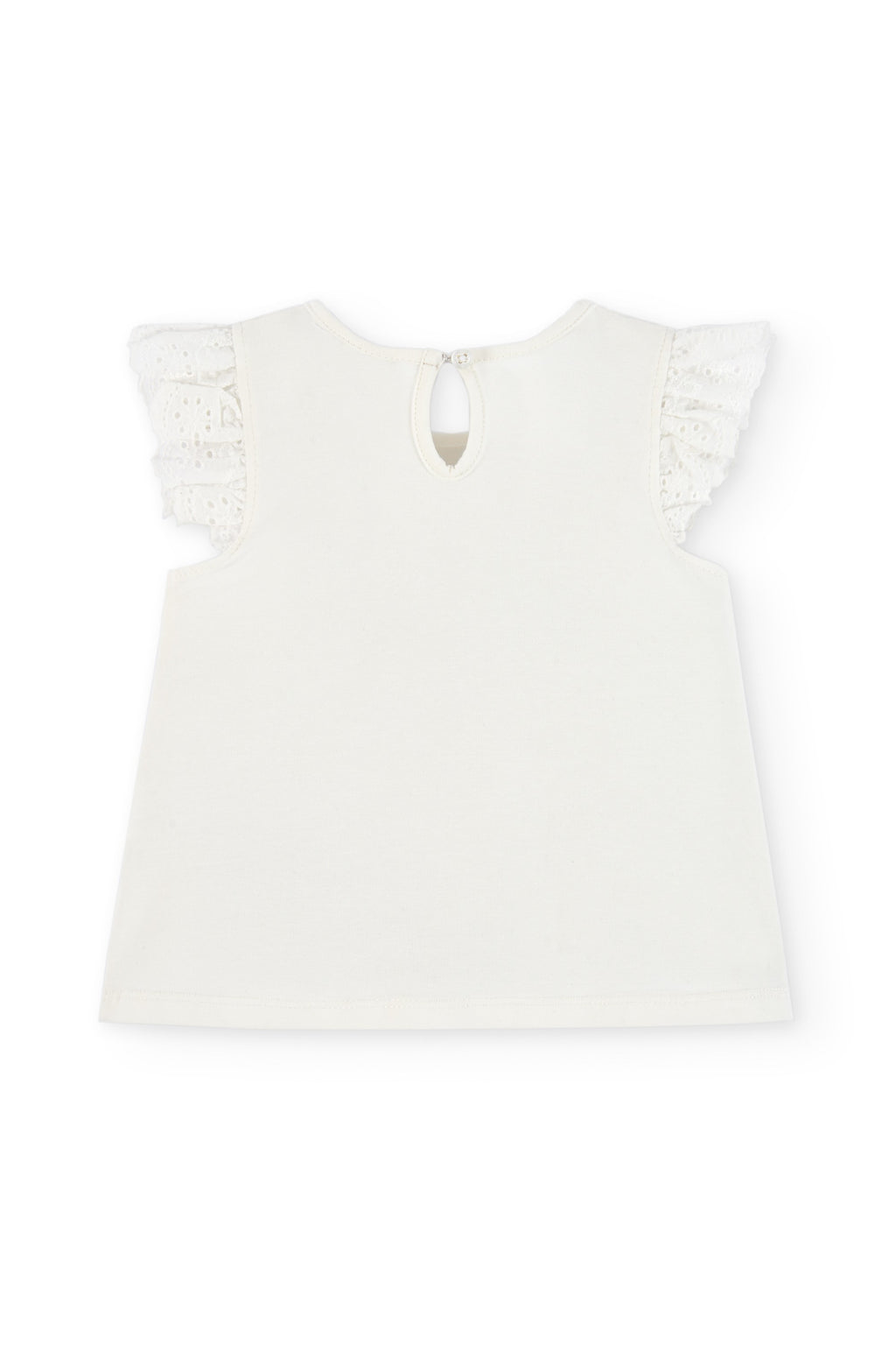 Camiseta de bebé crudo con dibujo VERANO/Outlet