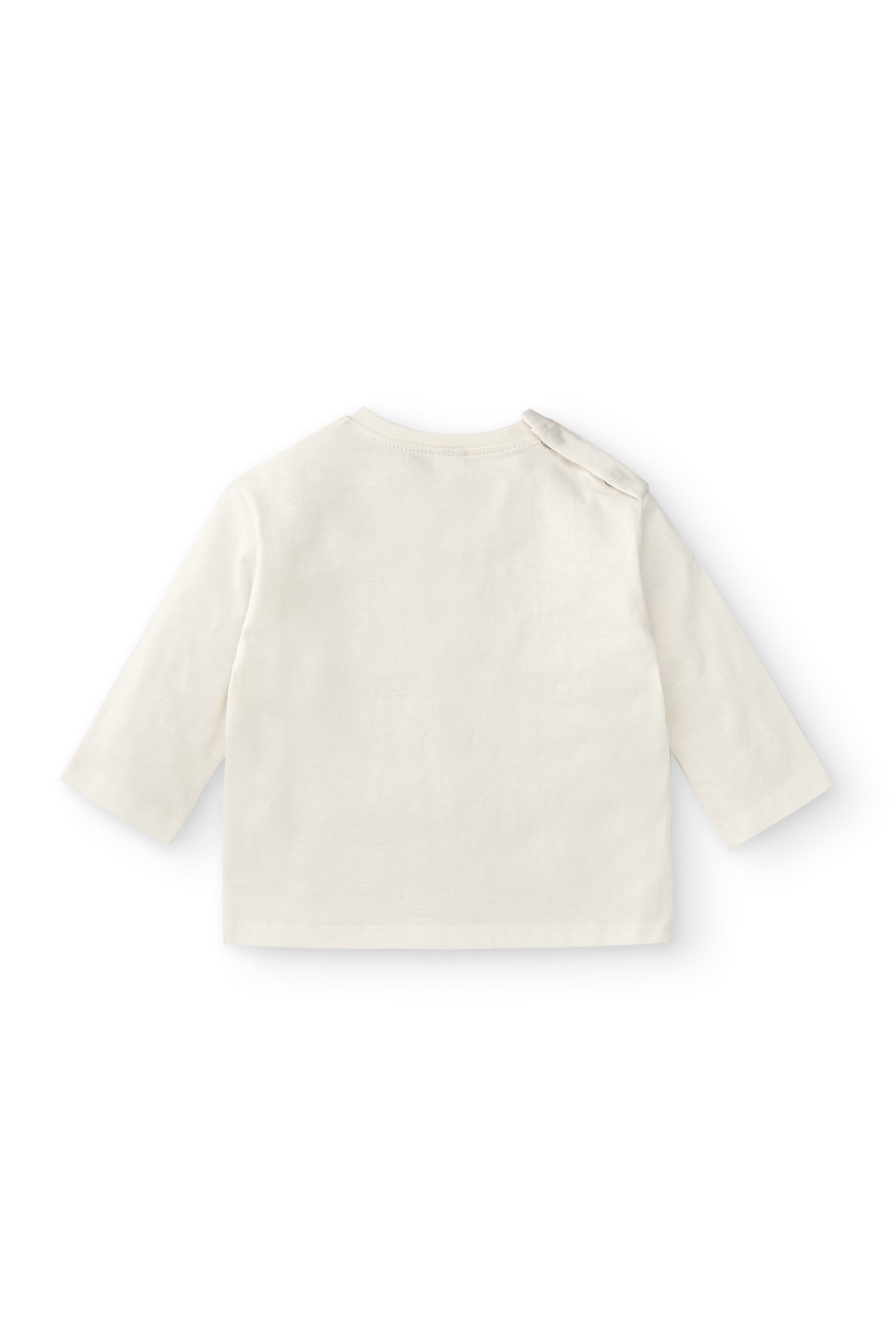 Camiseta en color crudo con texto smile Charanga