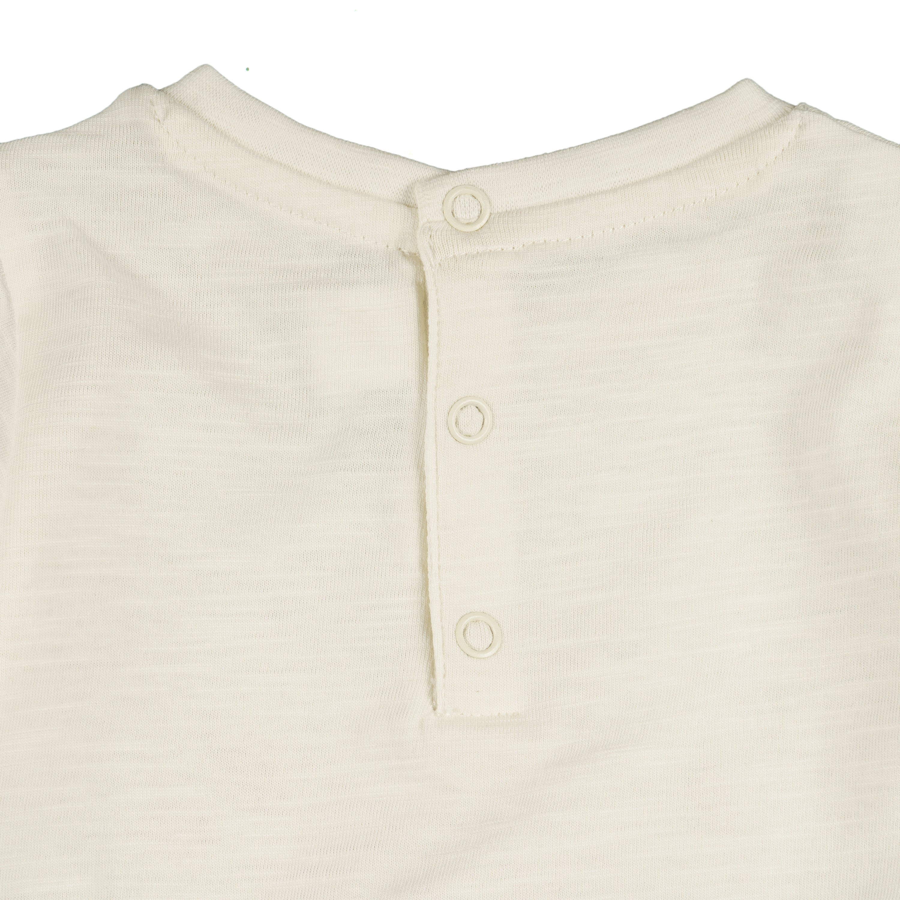 Camiseta de manga larga de bebé color crudo Outlet