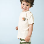 Camiseta de bebé crudo VERANO/Charanga