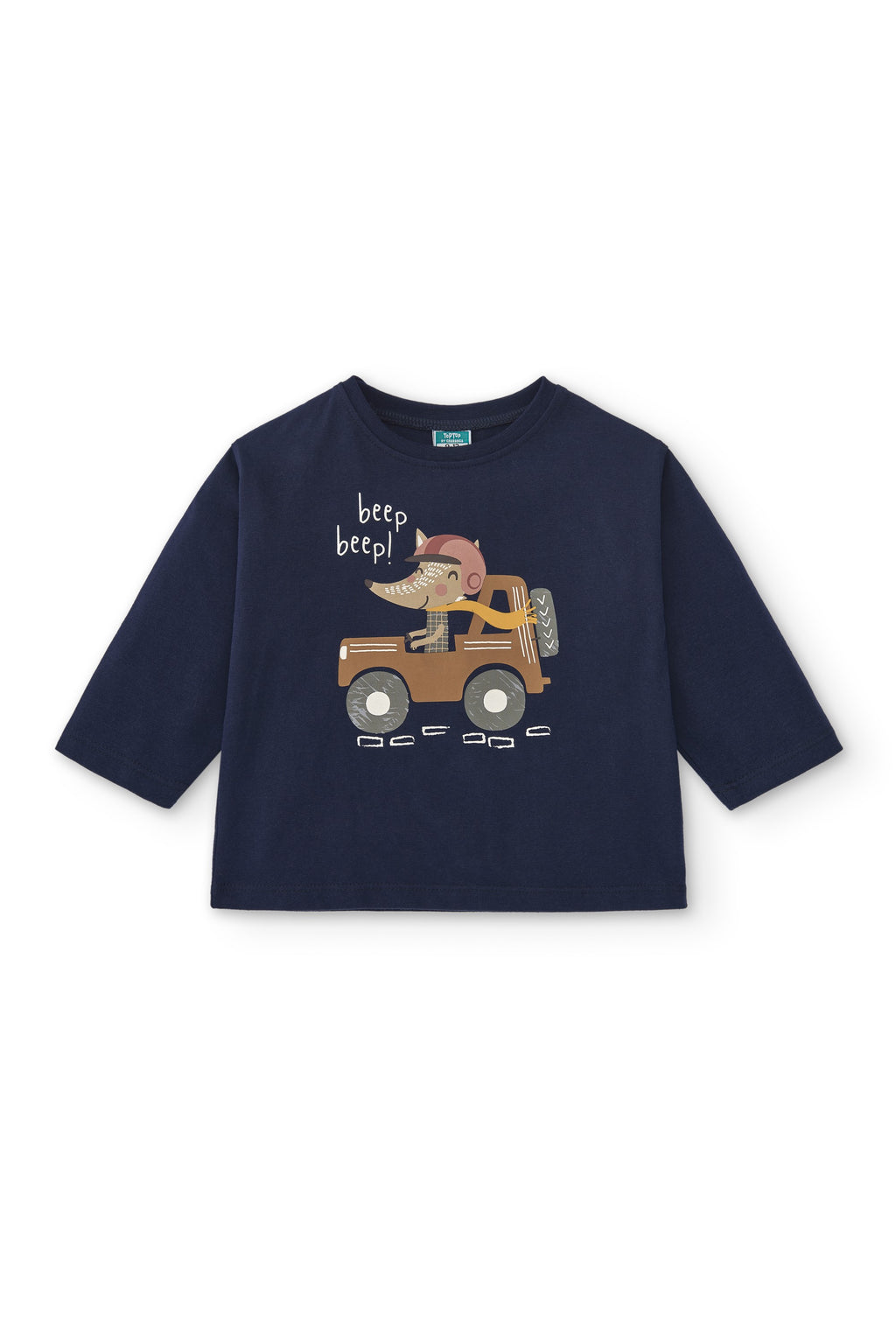 Camiseta de bebé marino dibujo Charanga