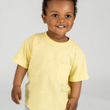 Camiseta de bebé mostaza VERANO/Charanga
