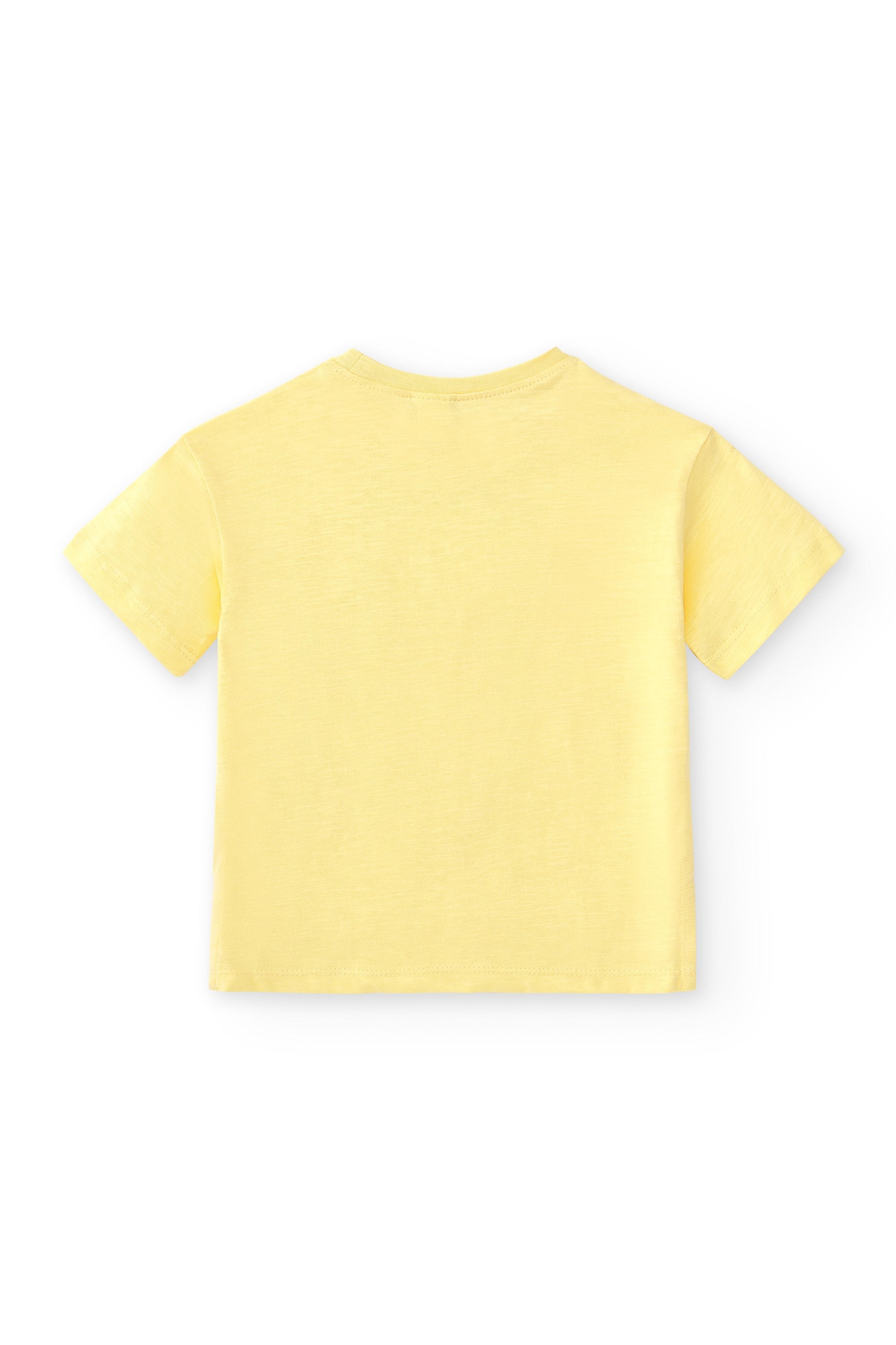 Camiseta de bebé mostaza VERANO/Charanga