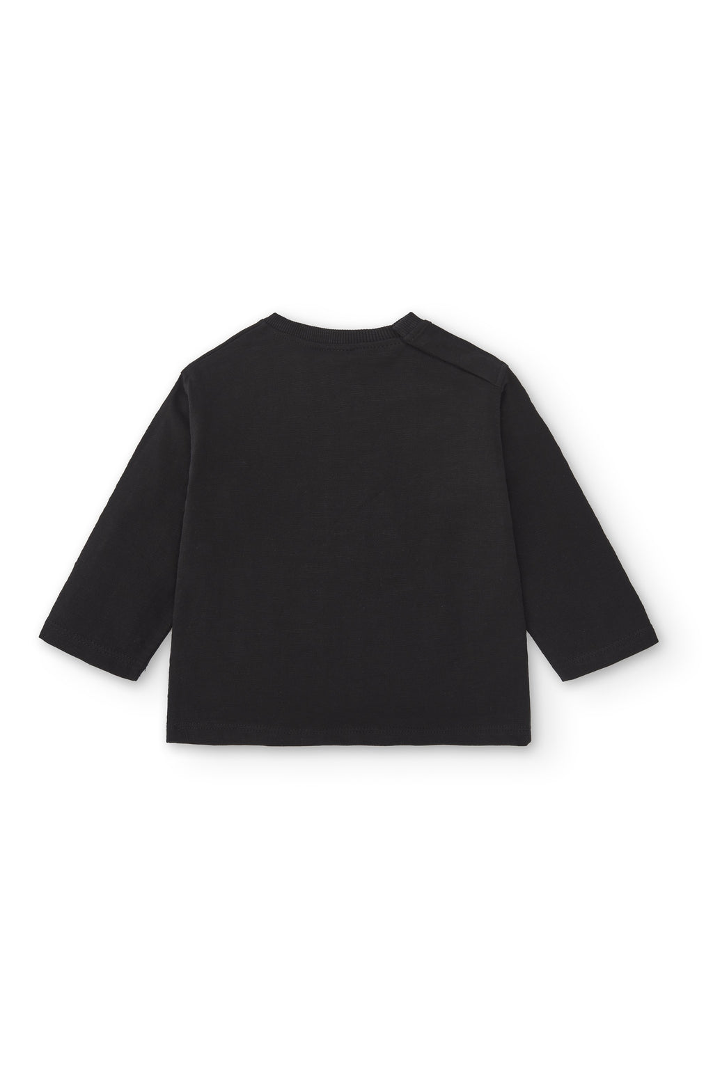 Camiseta de manga larga para bebé color negro Outlet