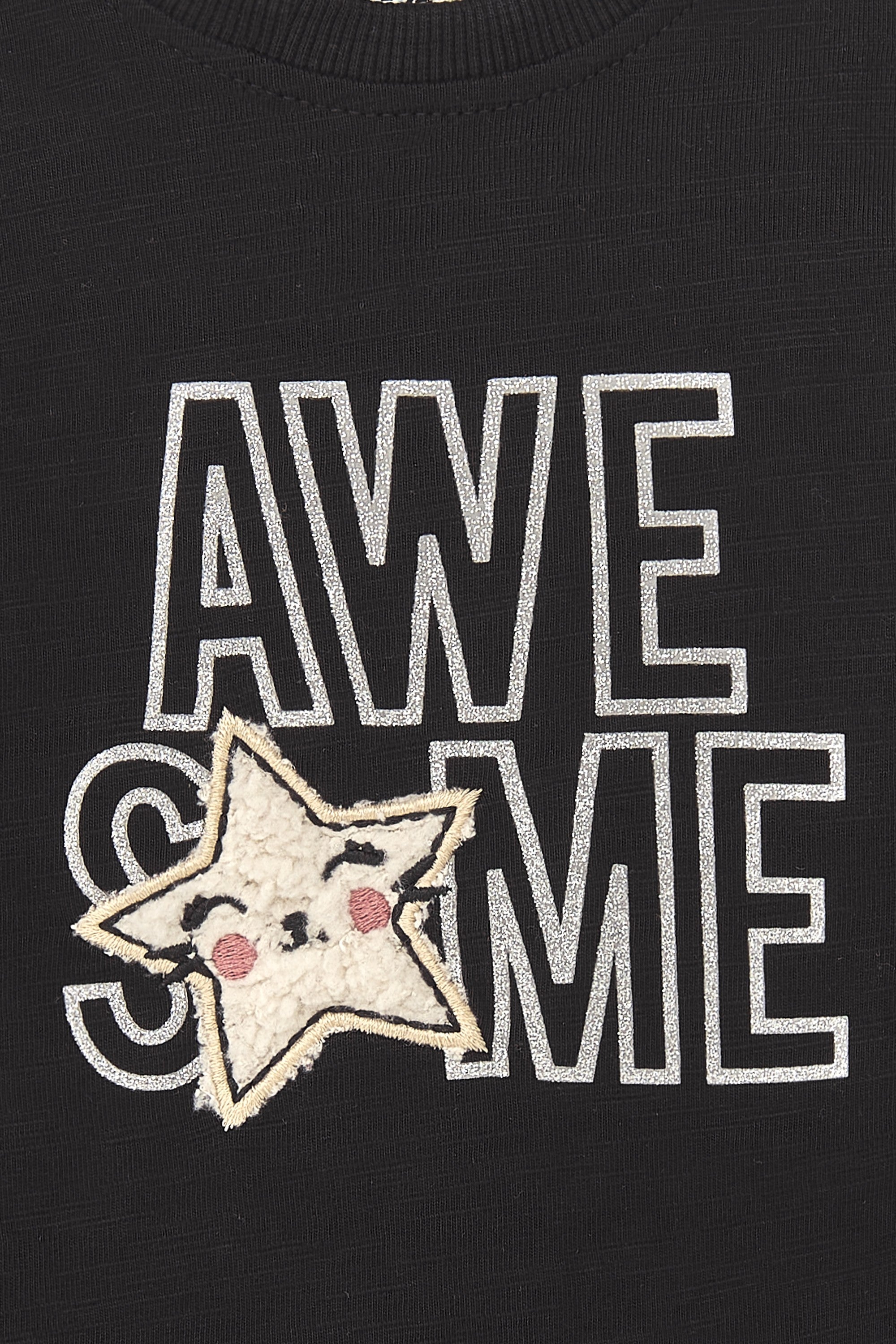 Camiseta de manga larga para bebé color negro Outlet