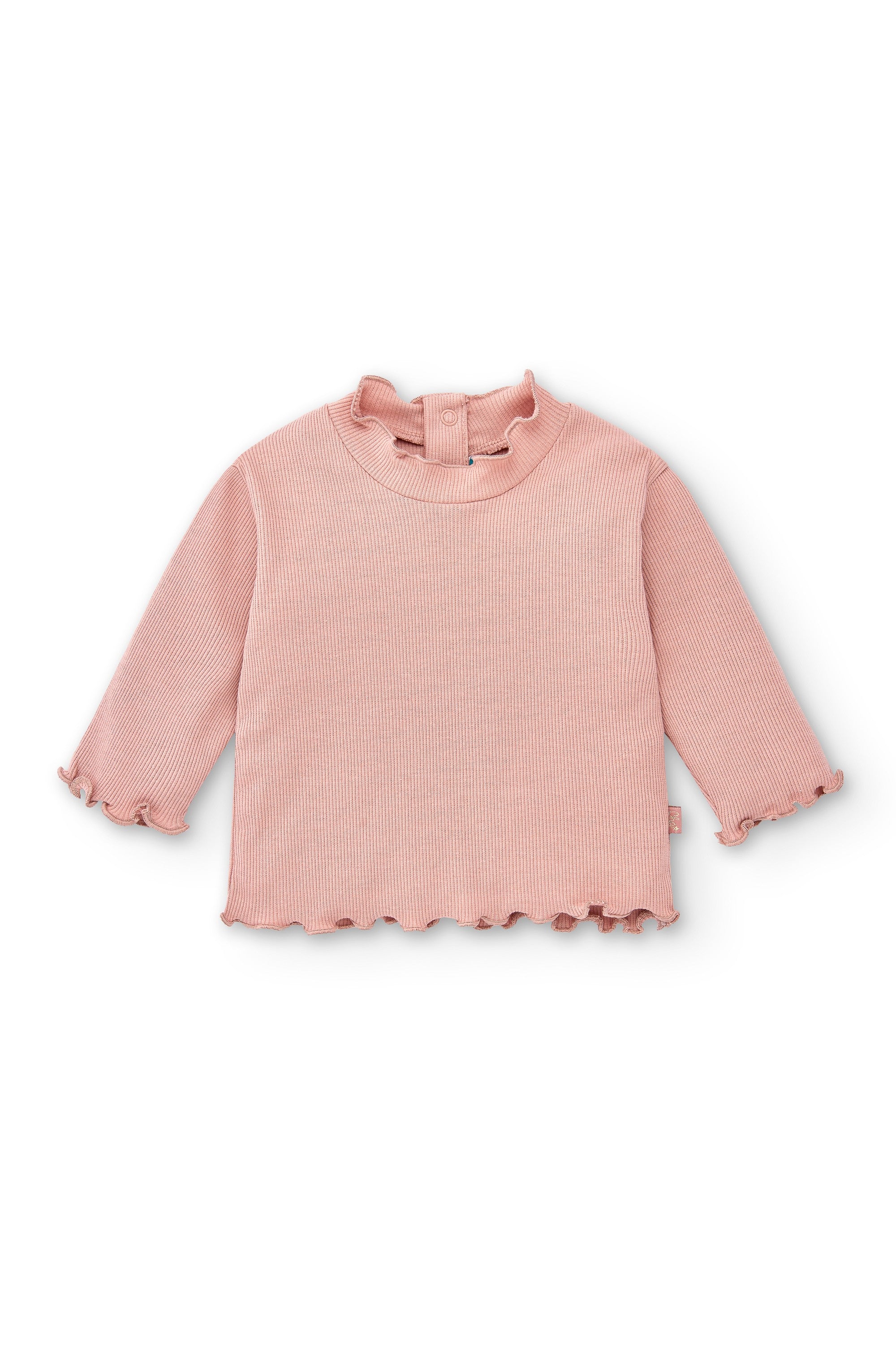 Camiseta de bebé rosa básica Charanga