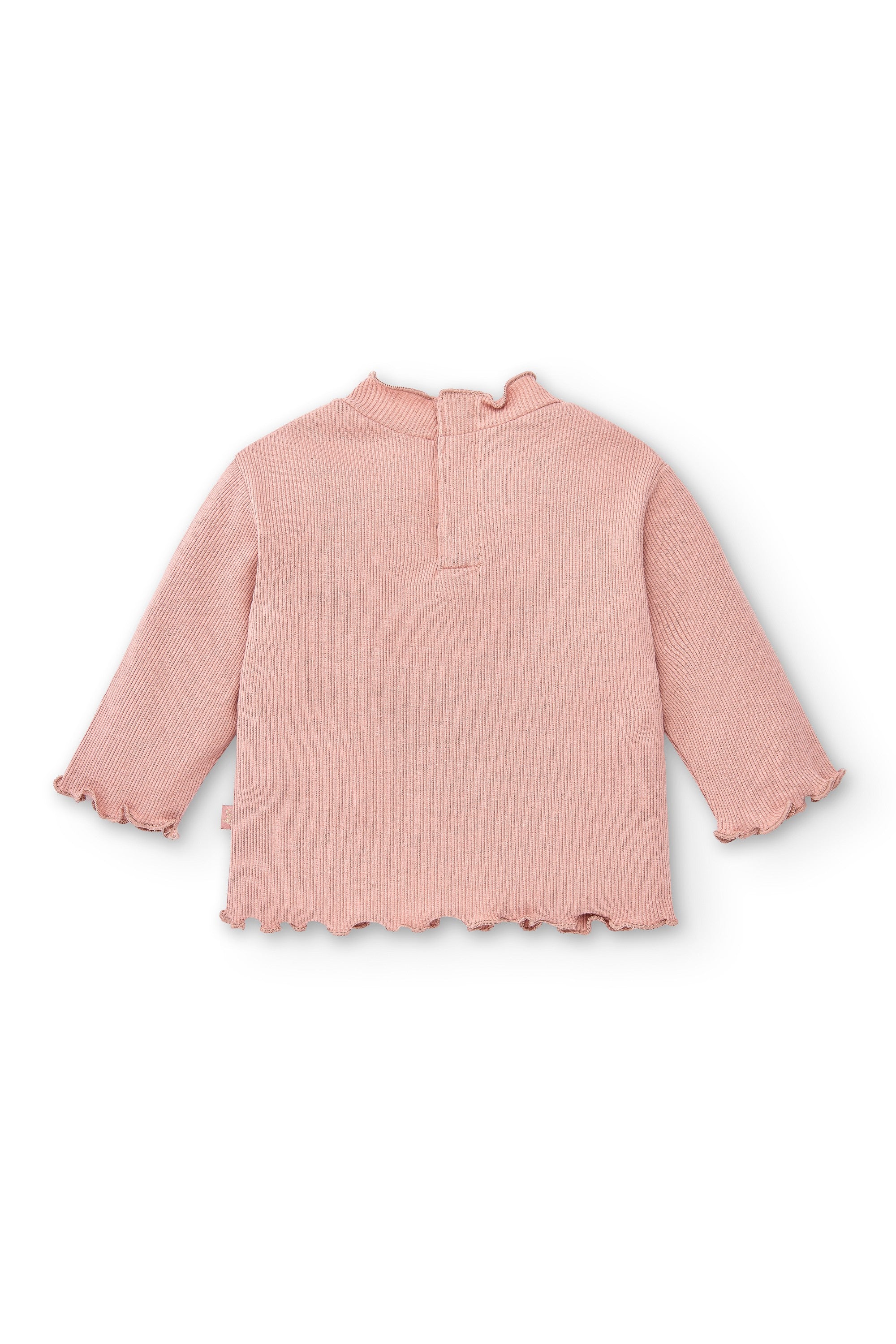Camiseta de bebé rosa básica Charanga