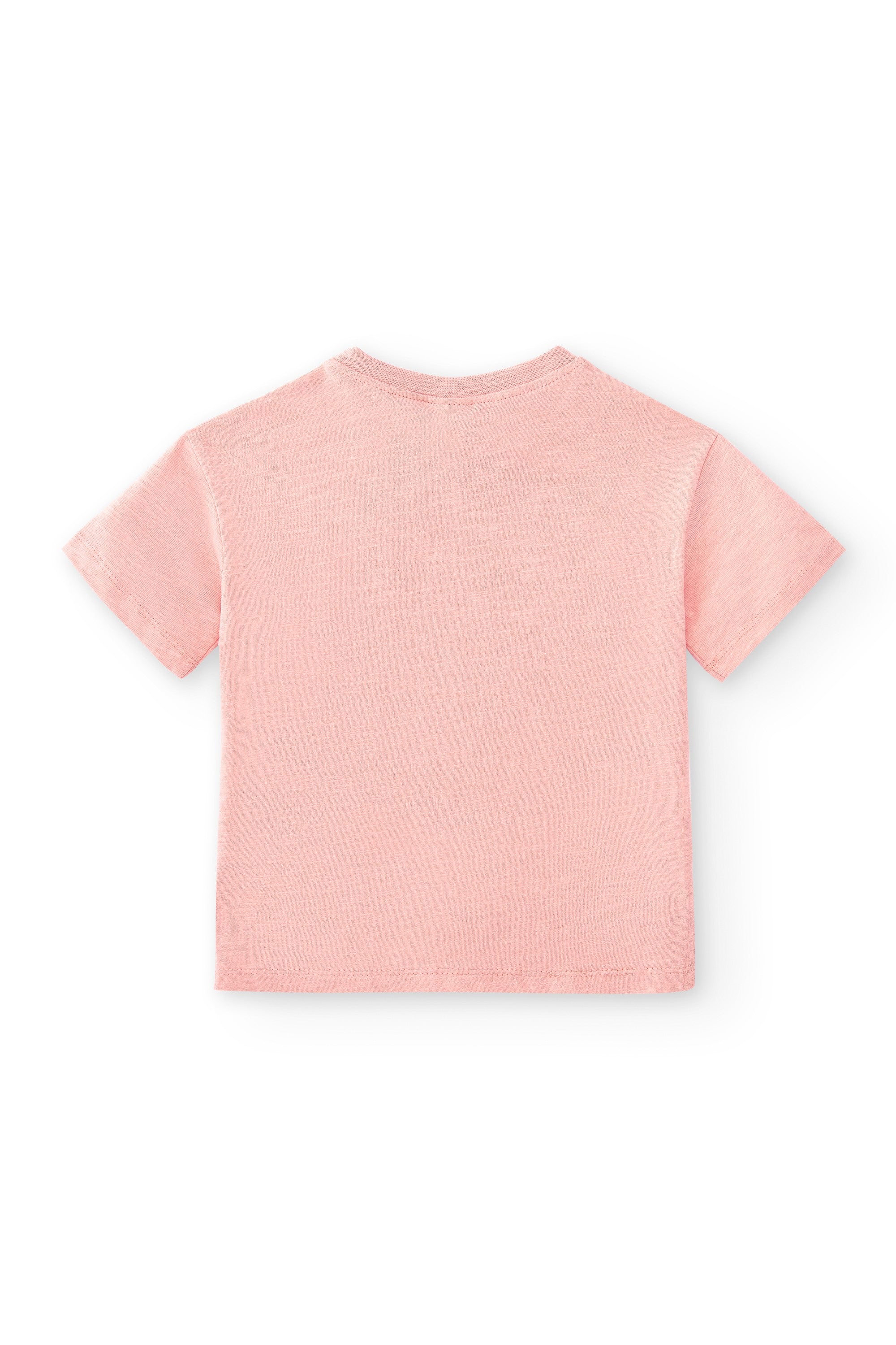 Camiseta de bebé rosa VERANO/Charanga