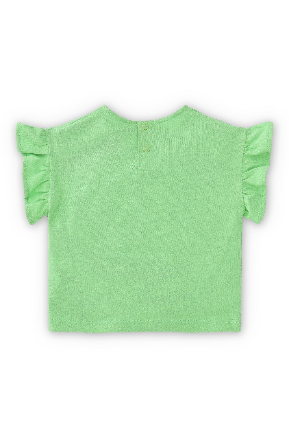 Camiseta de bebé verde VERANO/Charanga