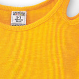 Camiseta de niña amarillo