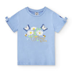 Camiseta de niña azulón VERANO/Outlet
