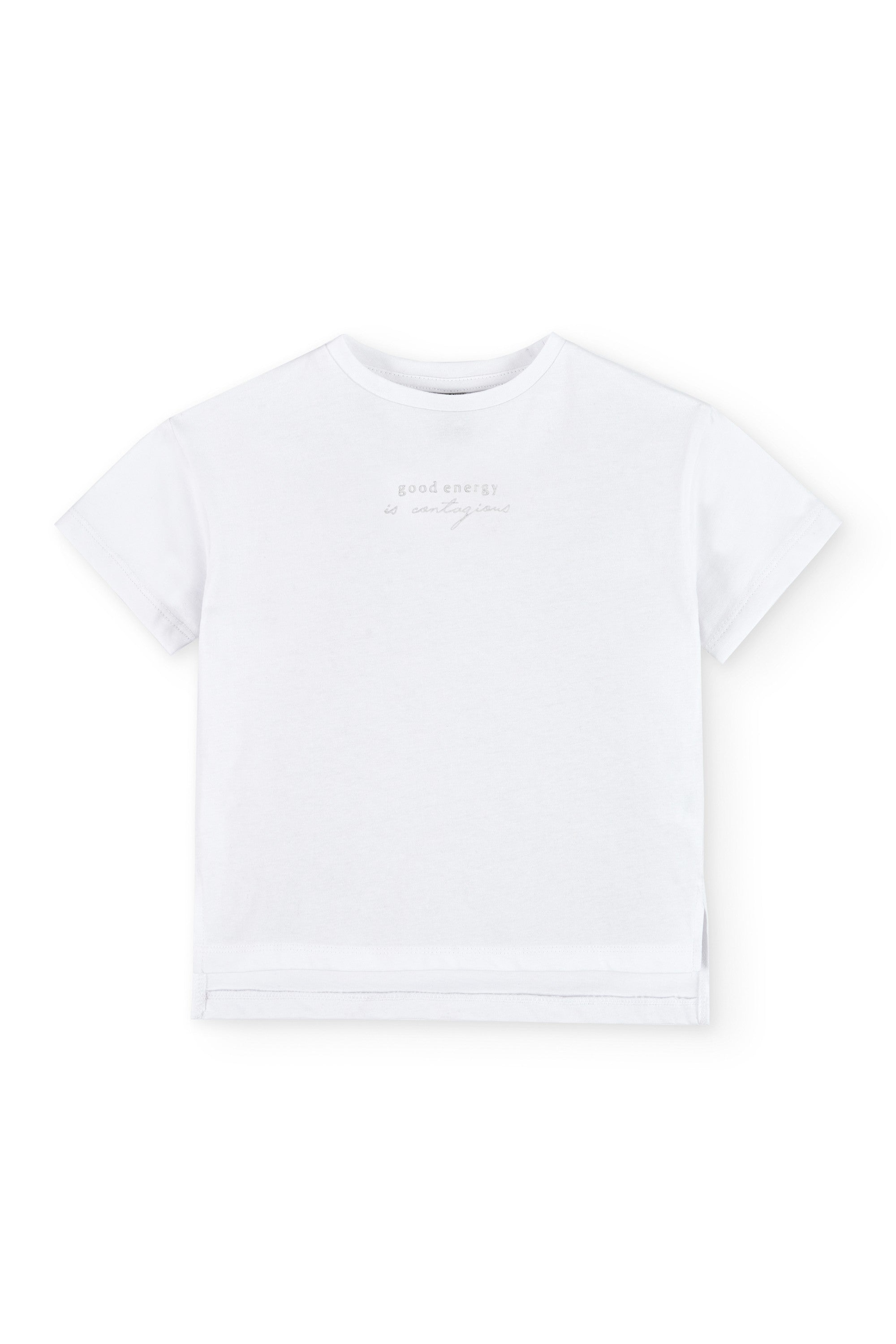 Camiseta de niña blanco VERANO/Charanga