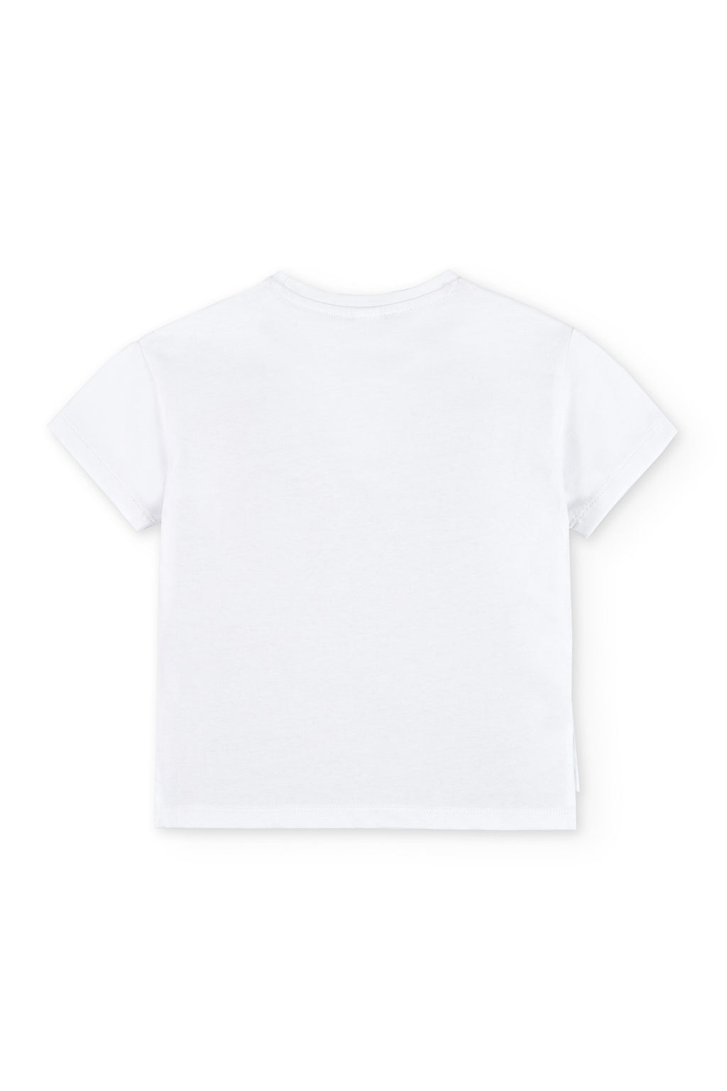 Camiseta de niña blanco VERANO/Charanga