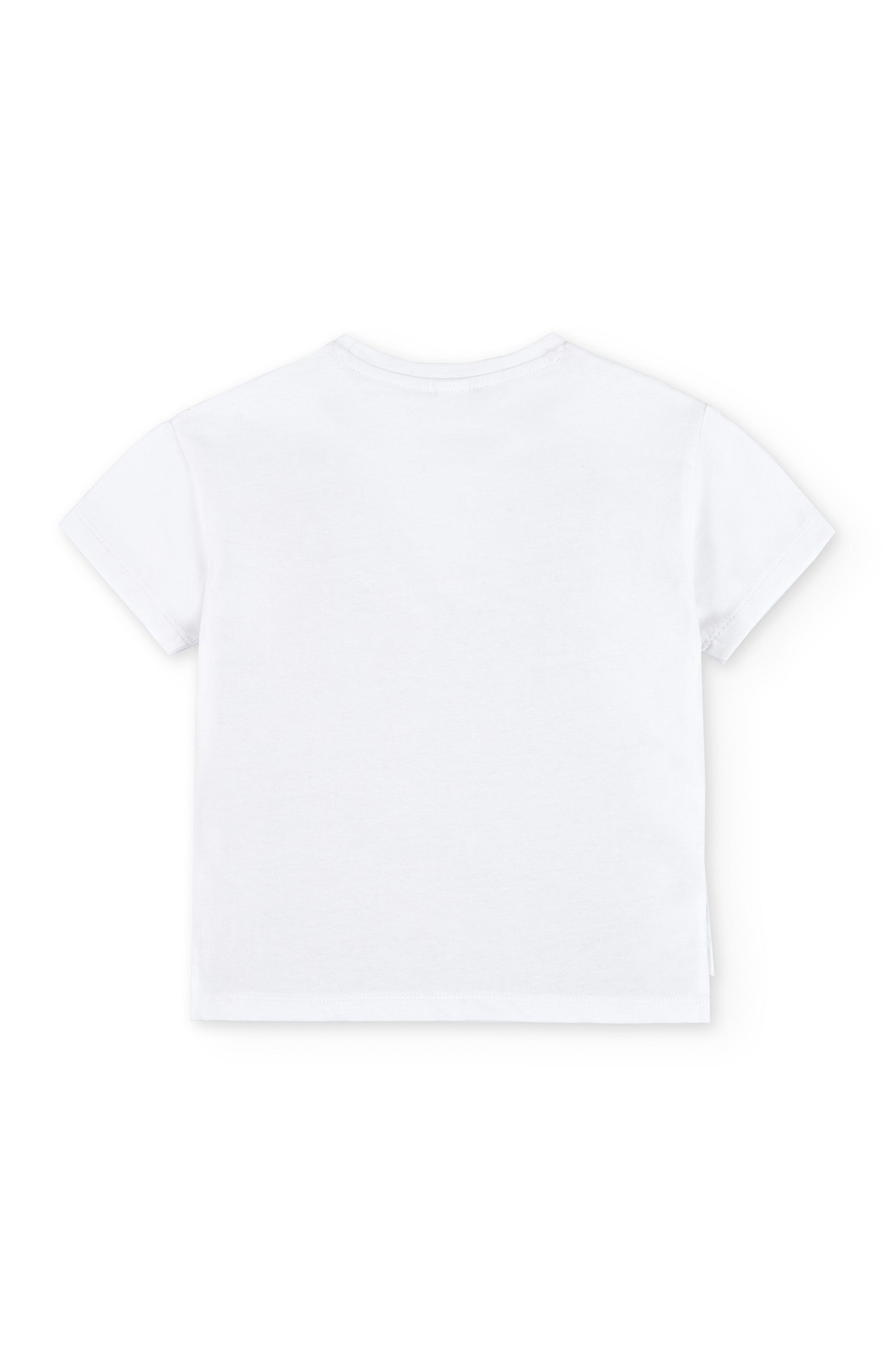 Camiseta de niña blanco VERANO/Charanga
