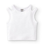 Camiseta de niña blanco VERANO/Charanga