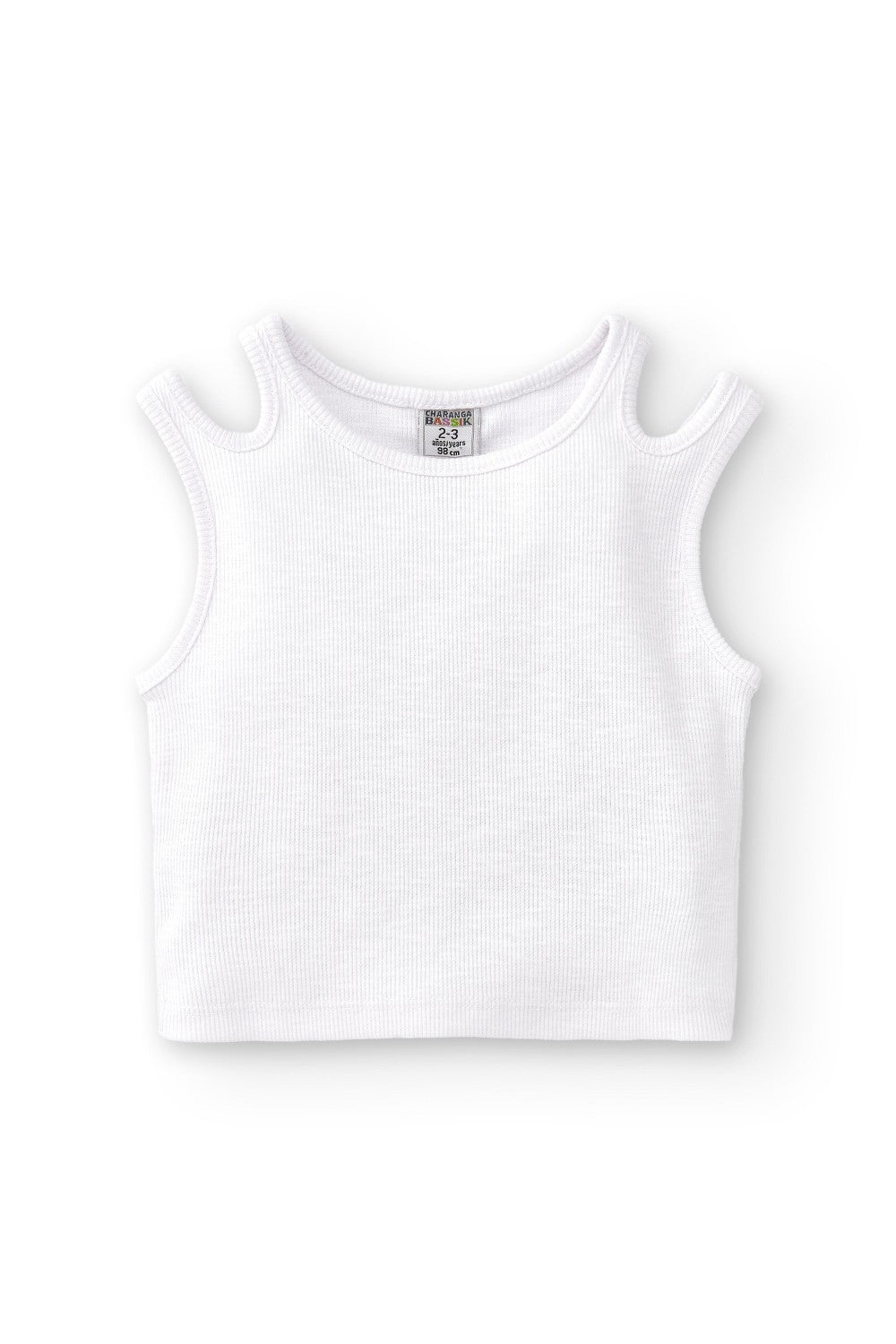 Camiseta de niña blanco VERANO/Charanga