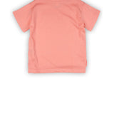 Camiseta de niña coral