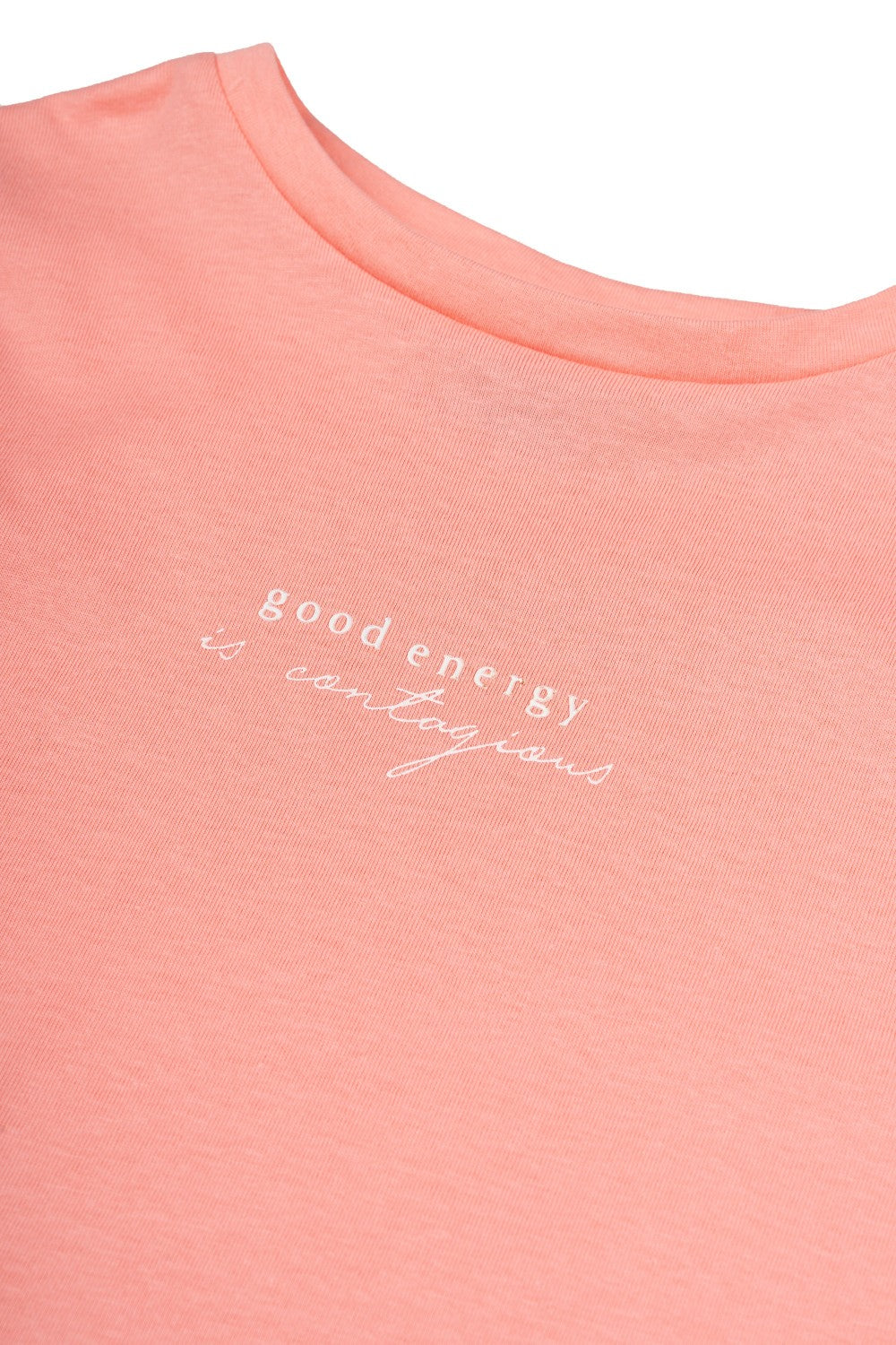 Camiseta de niña coral VERANO/Charanga