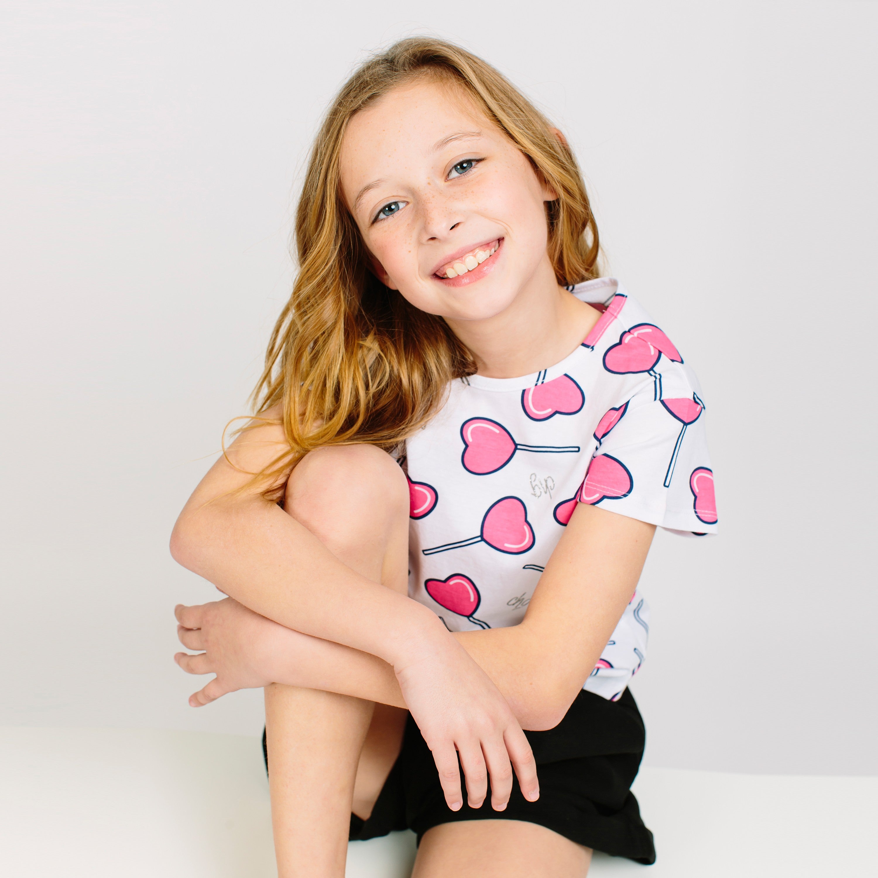 Camiseta de niña estampado VERANO/Outlet