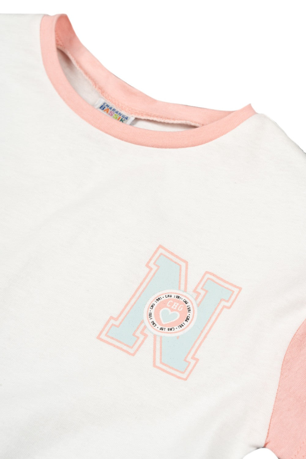 Camiseta de niña multicolor VERANO/Charanga