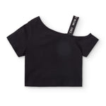 Camiseta de niña negro VERANO/Outlet
