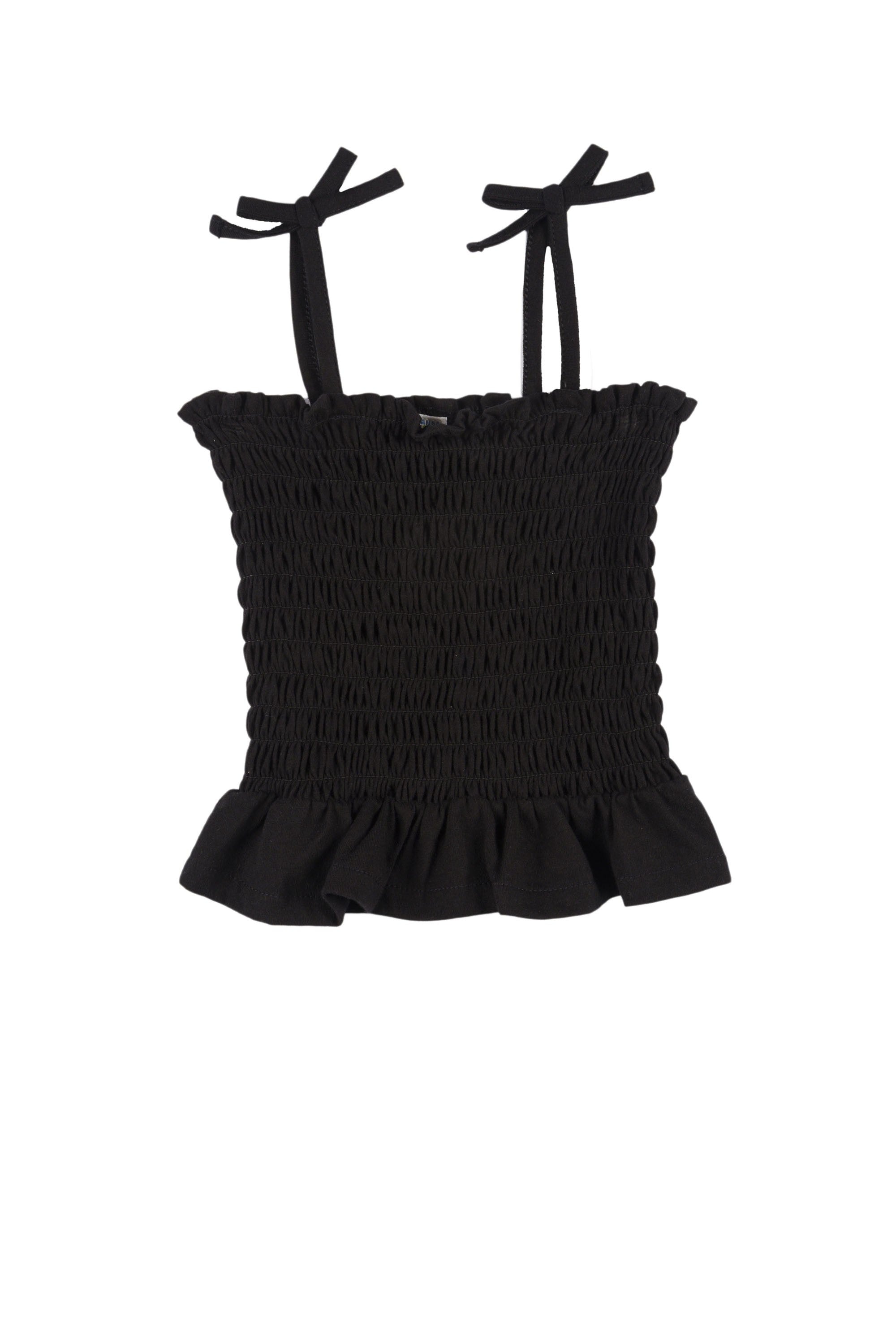 Camiseta de niña negro VERANO/Charanga