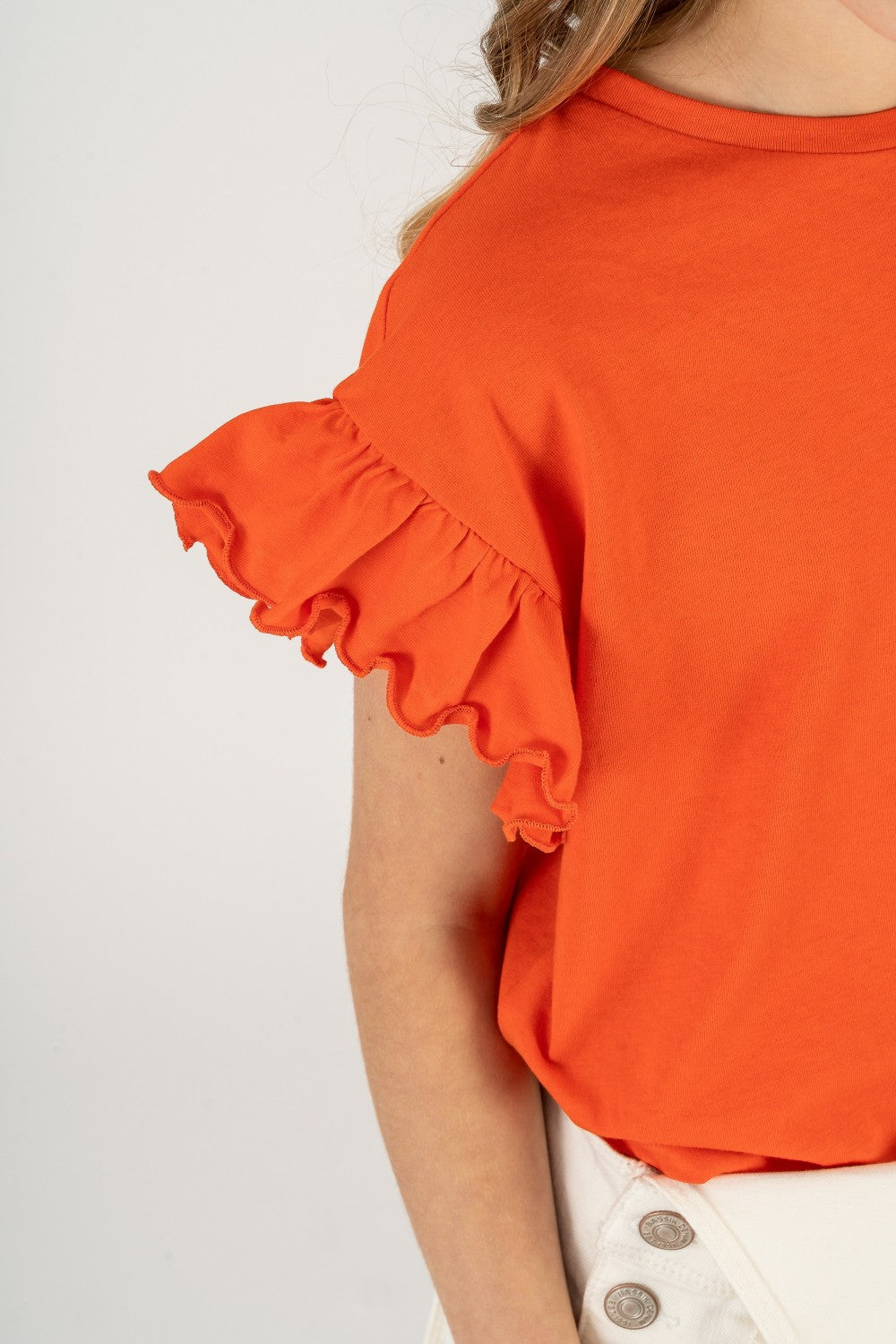 Camiseta de niña rojo VERANO/Charanga