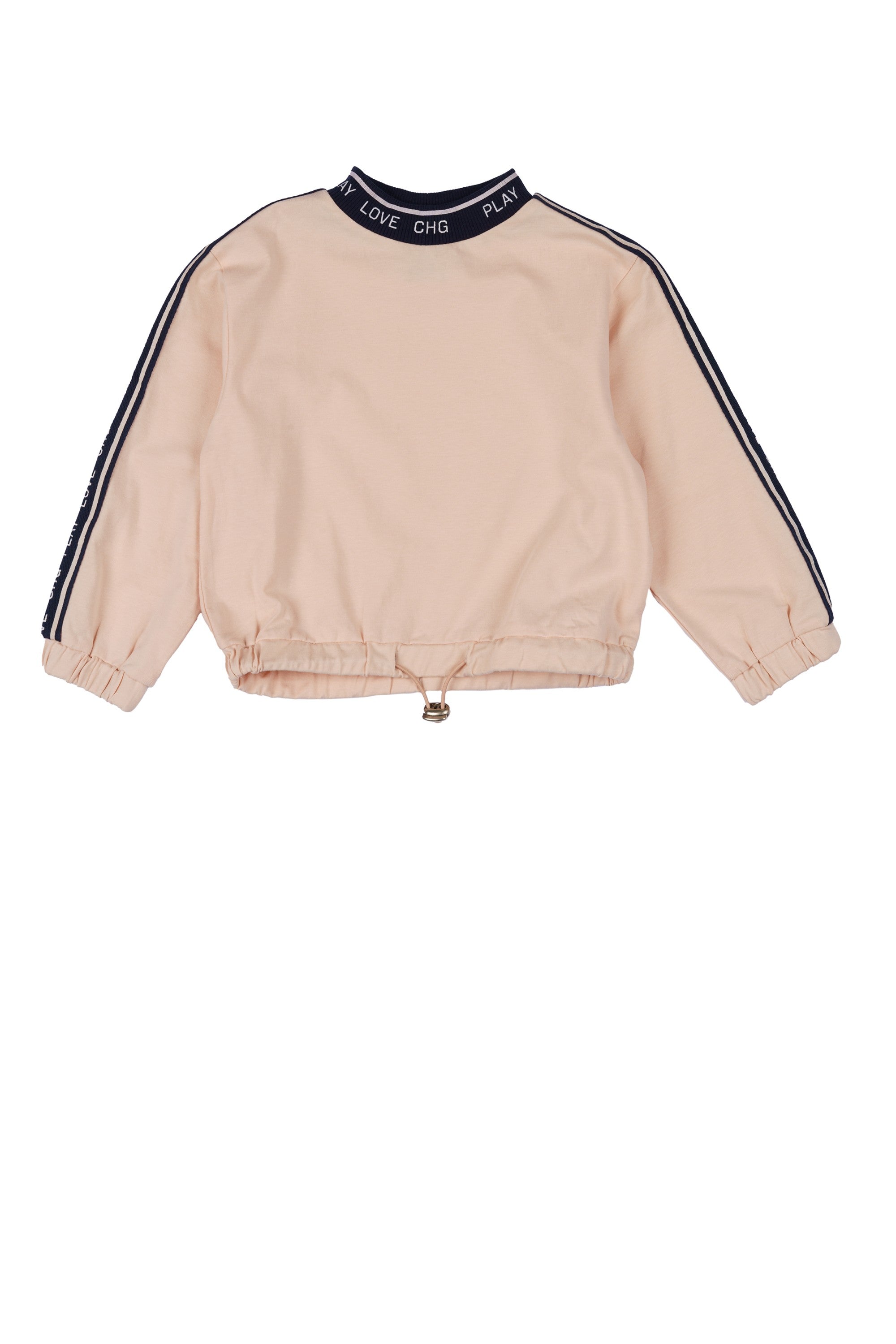 Camiseta de niña color rosa cierre cordón Outlet