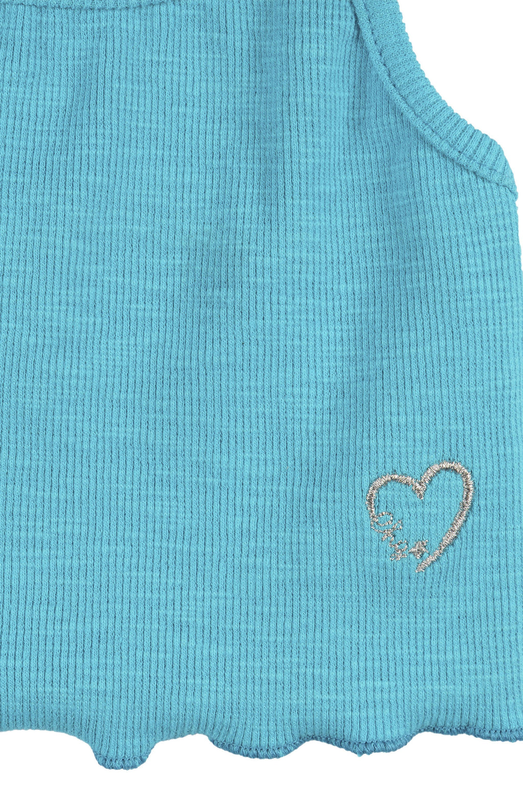 Camiseta de niña turquesa VERANO/Charanga