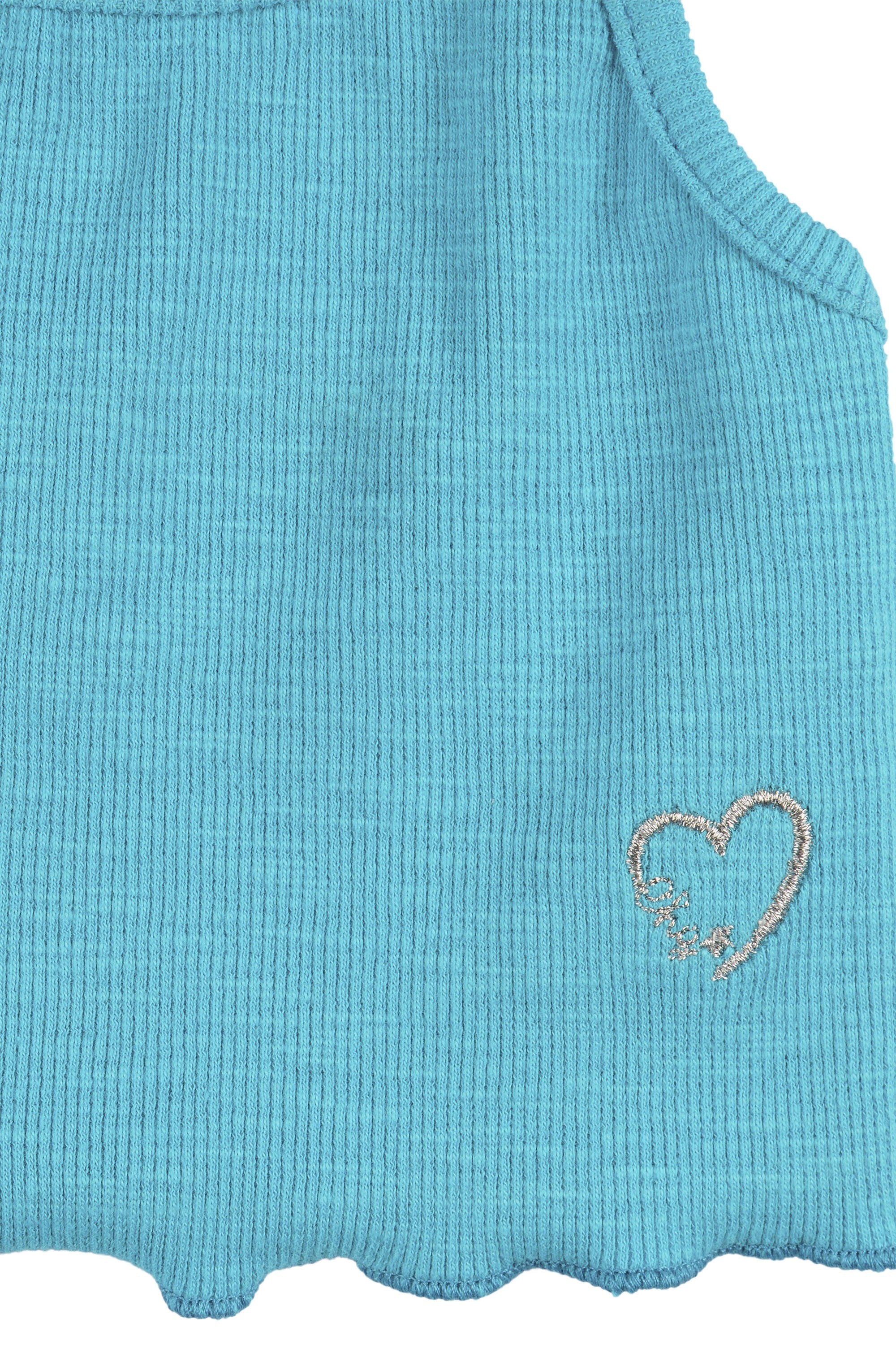 Camiseta de niña turquesa VERANO/Charanga