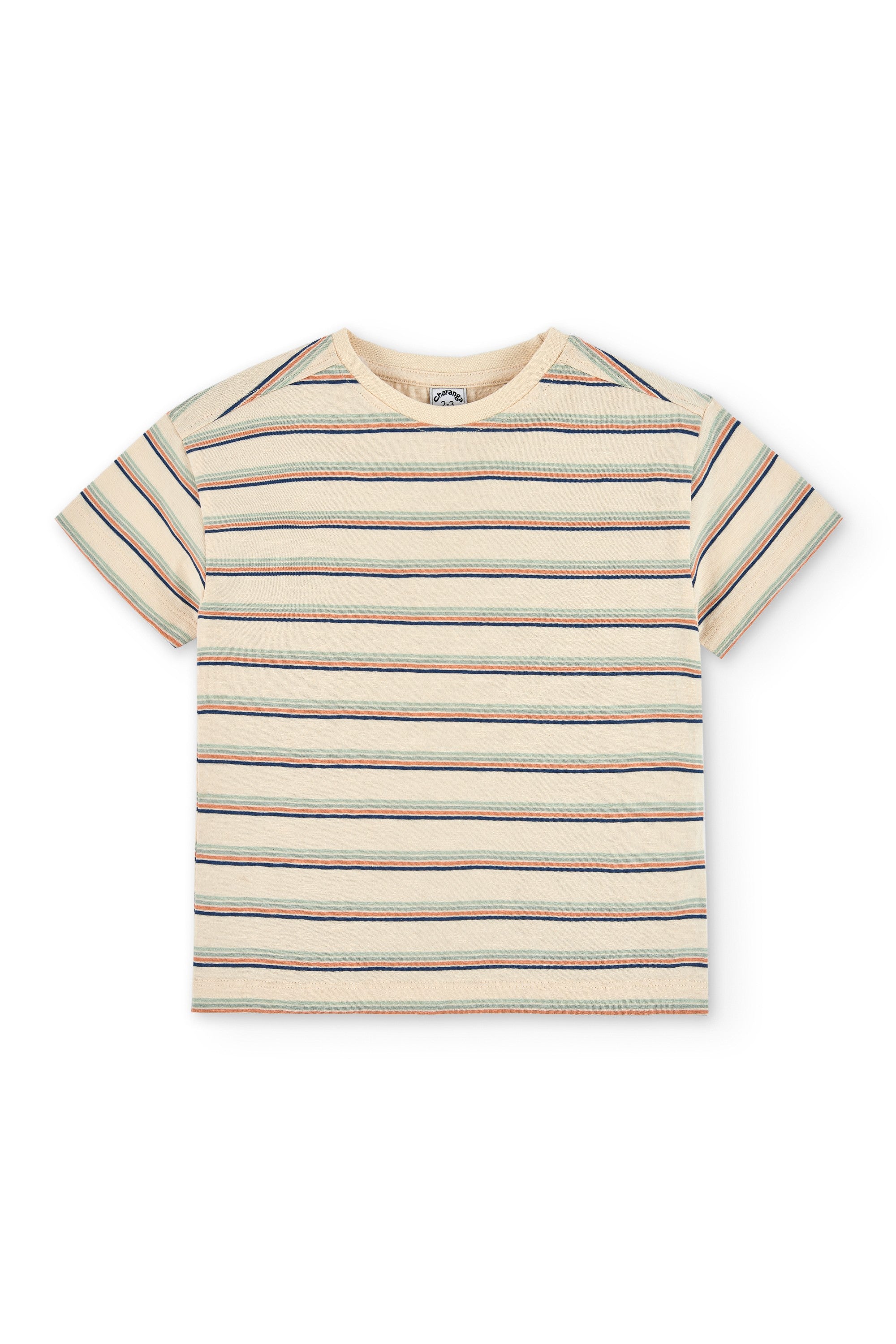 Camiseta de niño listado VERANO/Charanga