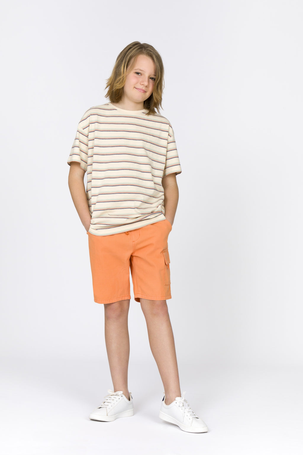 Camiseta de niño listado VERANO/Charanga