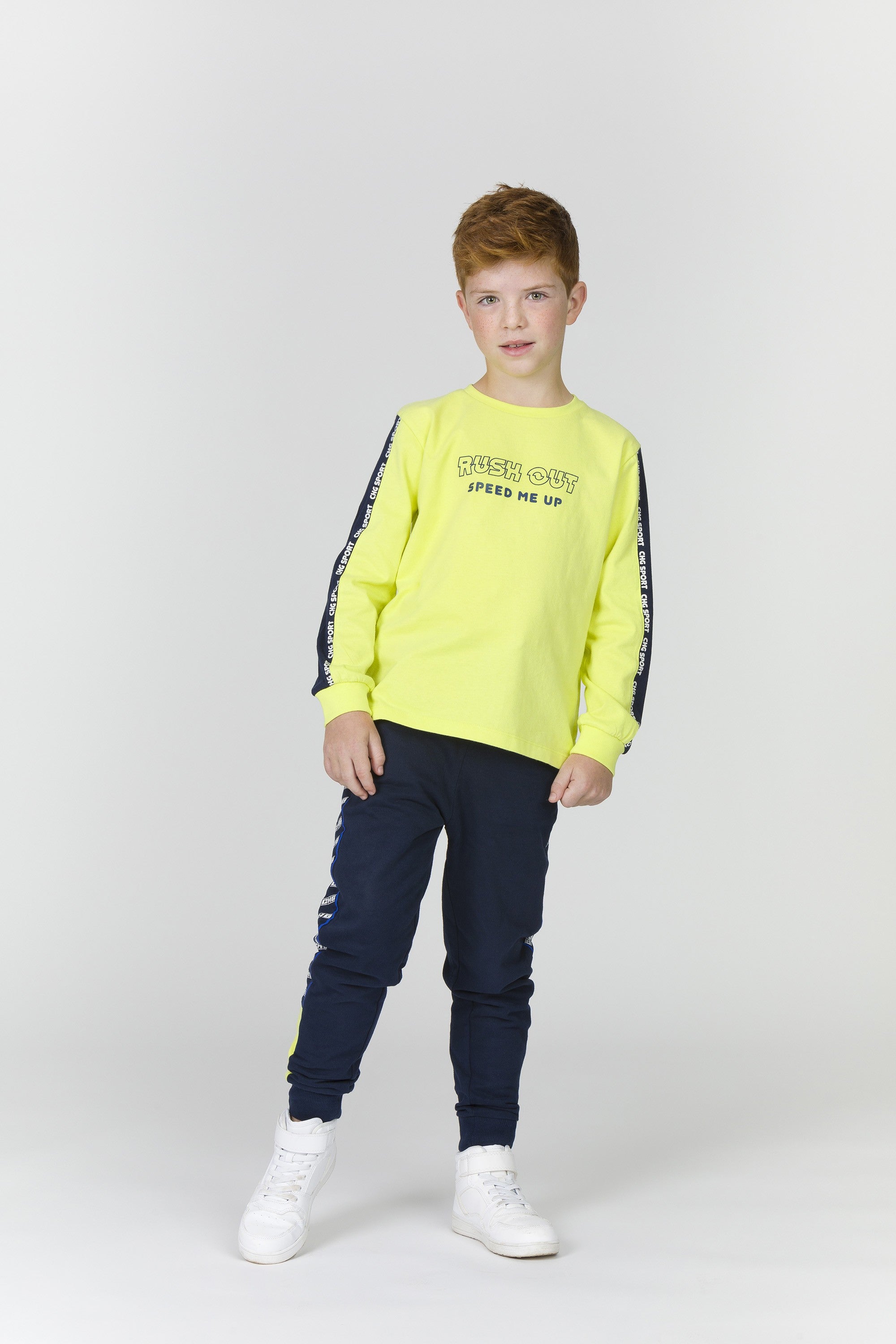 Camiseta de NIÑO amarillo CHG sport Outlet