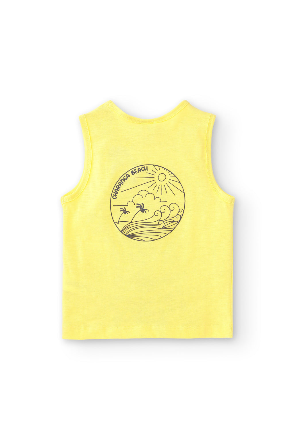 Camiseta de niño amarillo VERANO/Charanga