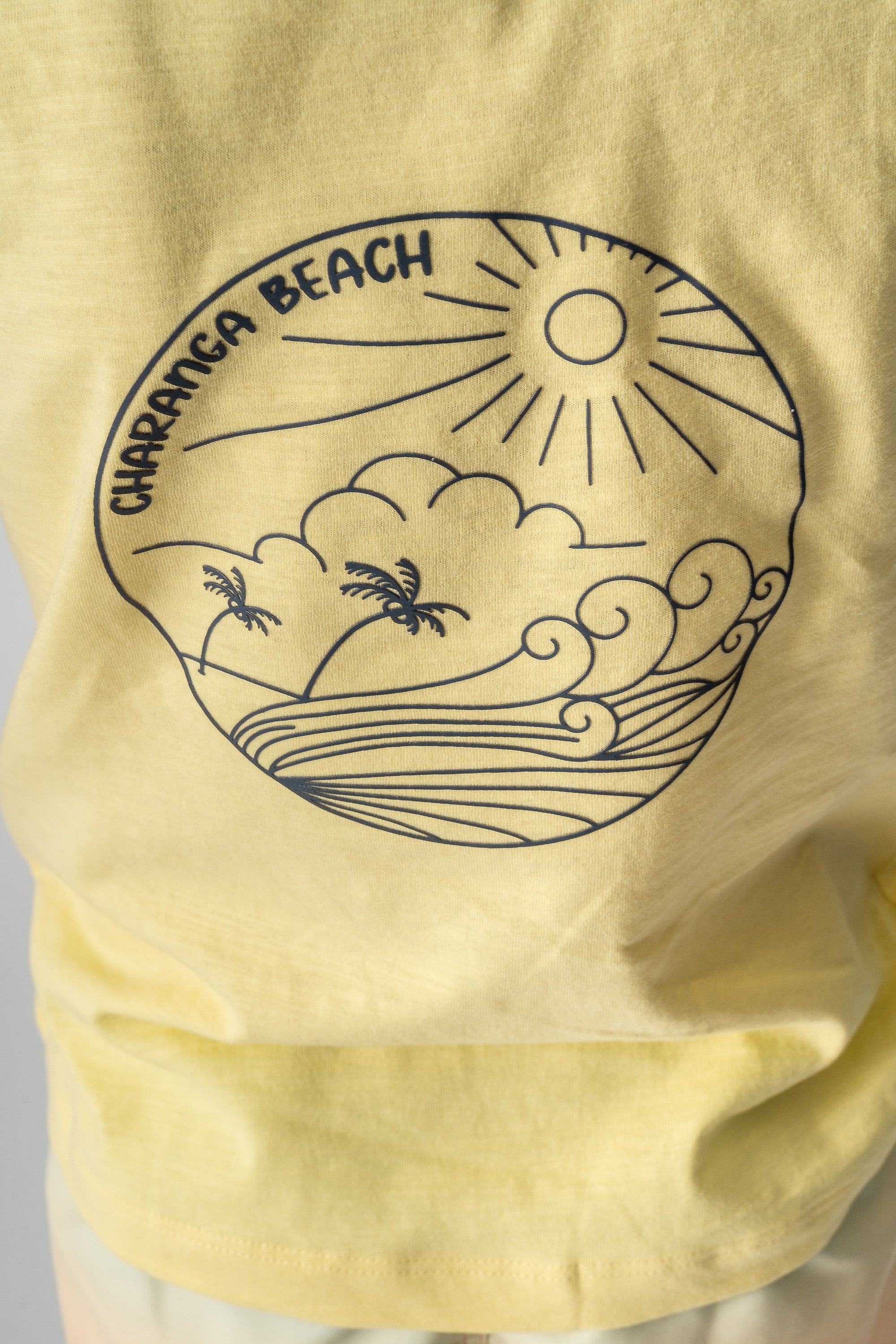 Camiseta de niño amarillo VERANO/Charanga