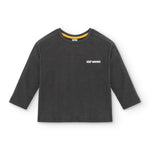 Camiseta de niño en color antracita skate Charanga