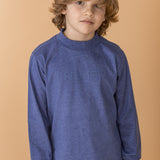 Blue cotton boy's t-shirt