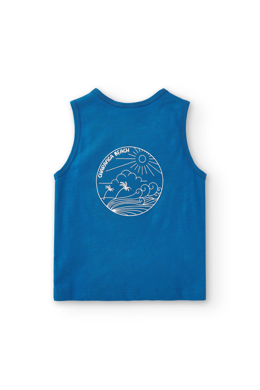 Camiseta de niño azulon VERANO/Charanga