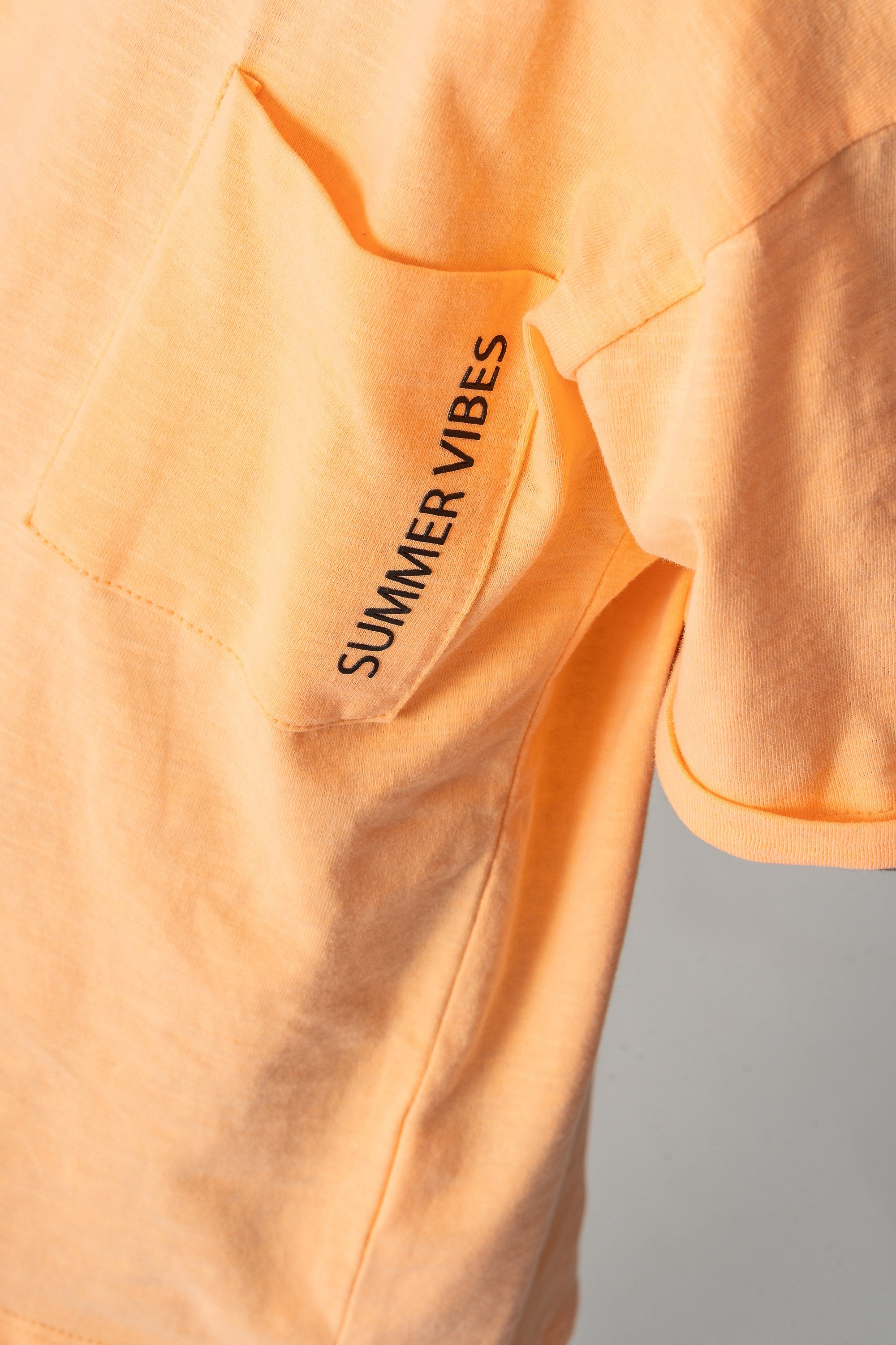 Camiseta de niño coral VERANO/Charanga