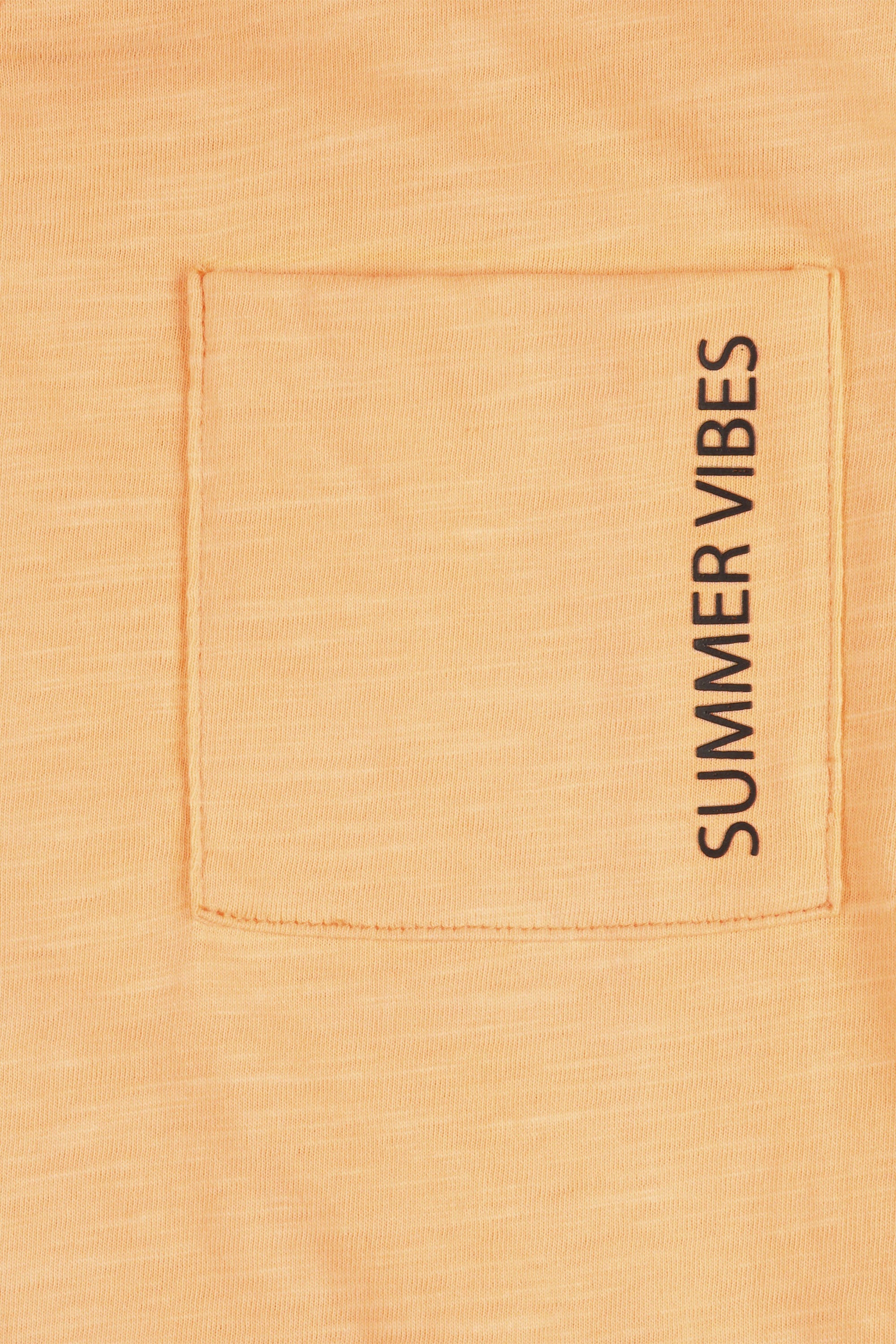 Camiseta de niño coral VERANO/Charanga